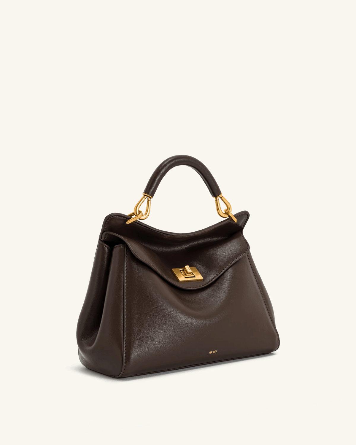 Сумка JW PEI Lucia Classic Top Коричнева - Зображення 4