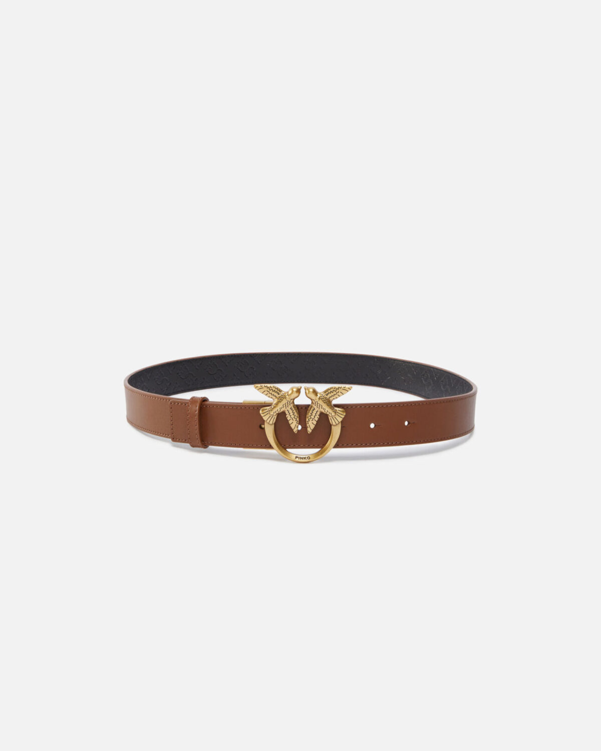 Ремінь Pinko Love Berry H3 Belt Monogram двосторонній1
