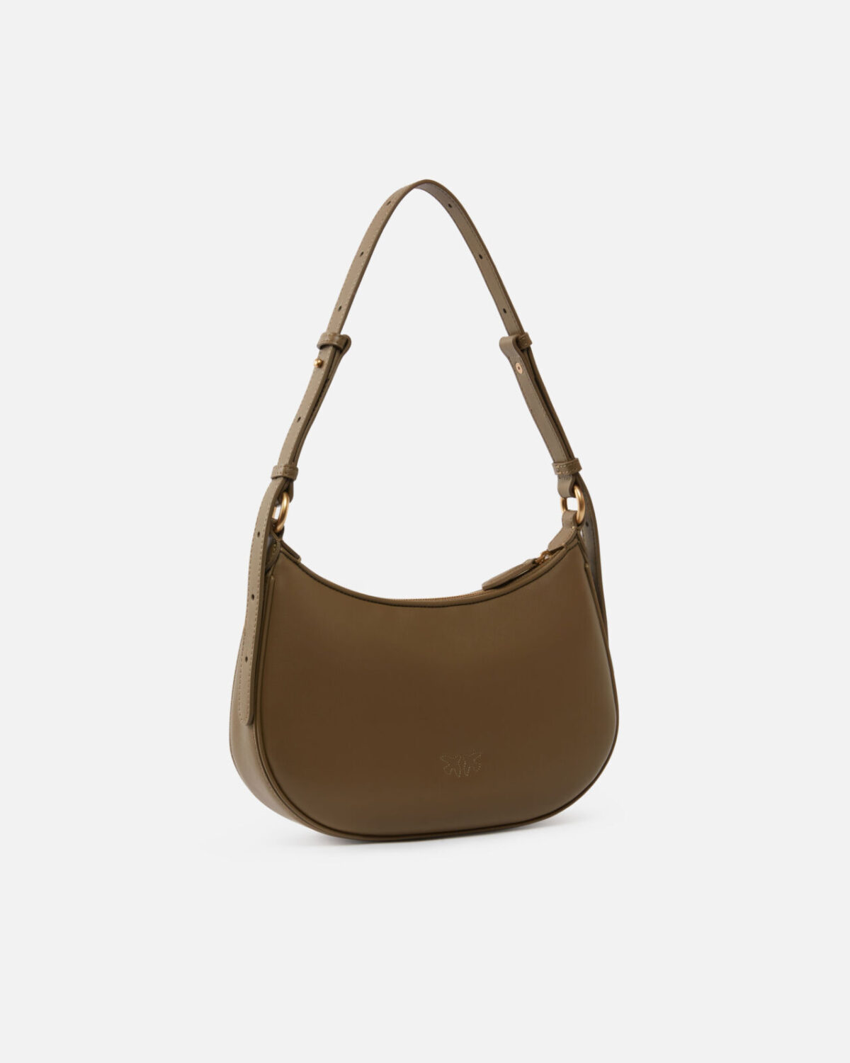 Сумка Pinko Half Moon Олива2