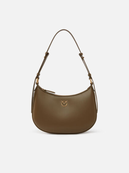 Сумка Pinko Half Moon Олива1