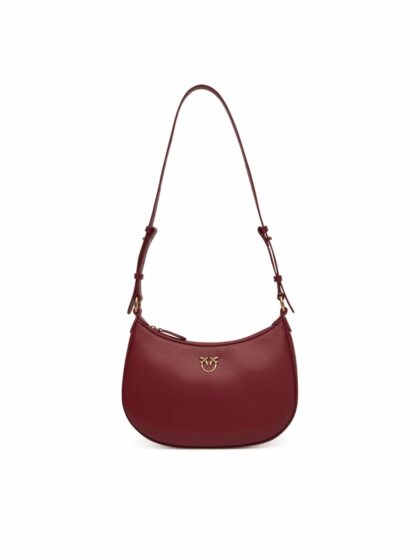 Сумка Pinko Half Moon Бордо1