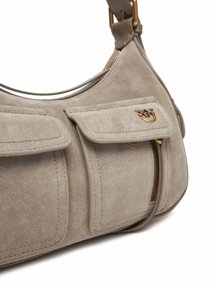Сумка Pinko Cargo Bag Classic Сіра2