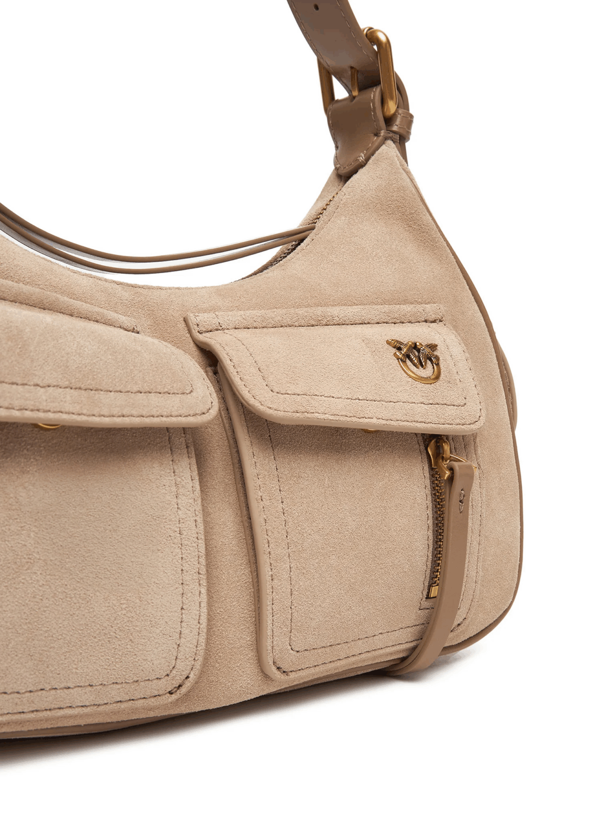 Сумка Pinko Cargo Bag Classic Бежева2