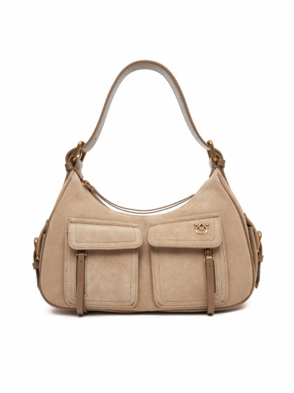 Сумка Pinko Cargo Bag Classic Бежева1