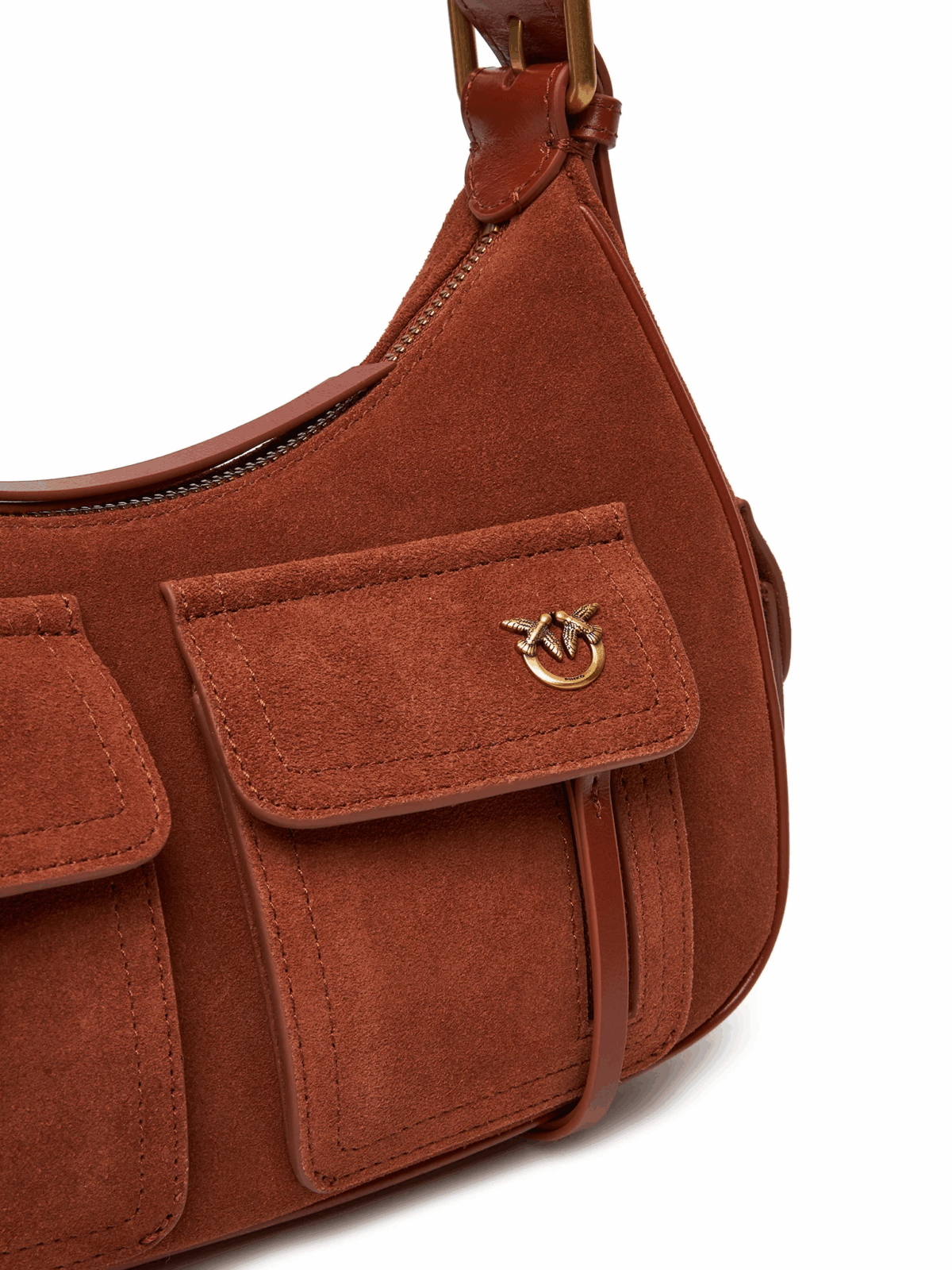 Сумка Pinko Cargo Bag Classic Коричнева2
