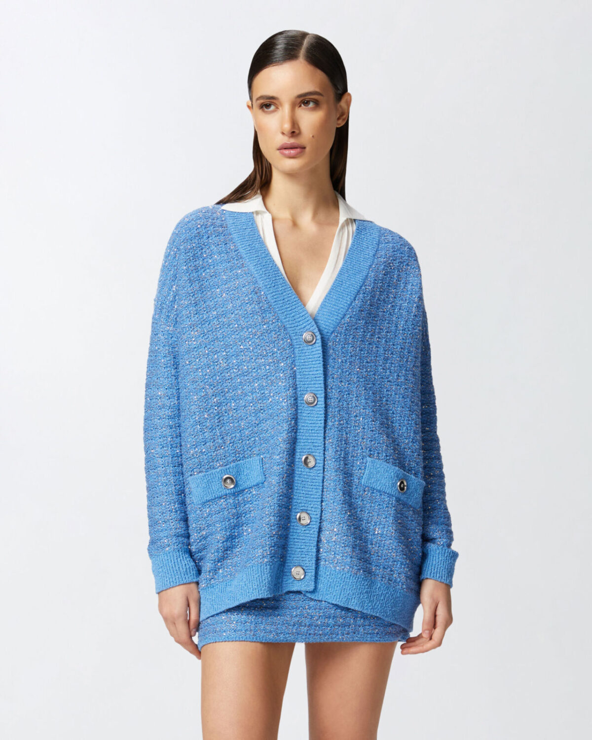 Кардиган Pinko Mezzo Блакитний5