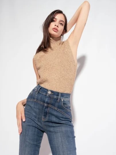 Жилет Pinko бежевий1