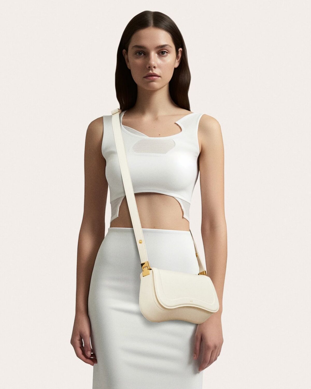 Сумка JW PEI Joy Shoulder Bag Біла2