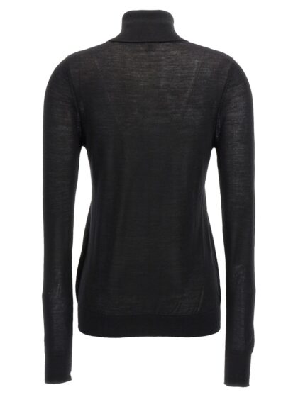 Светр Toteme Fine Turtleneck Чорний2