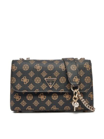 Сумка Guess Eco Erica Mocha Logo Коричнева1