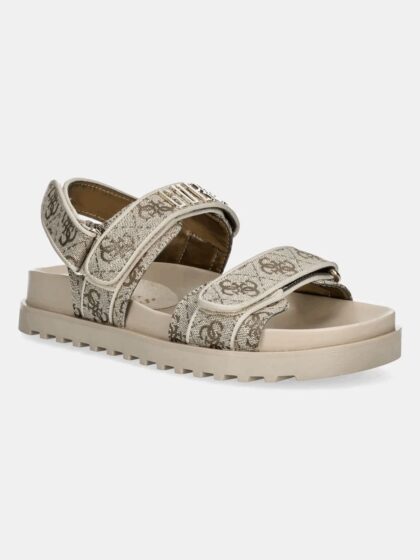 Сандалі Guess Fadison Золоті1