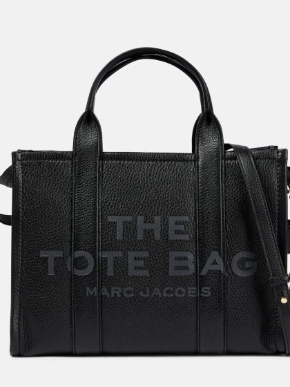 Сумка Marc Jacobs The Medium Leather Tote Чорна1