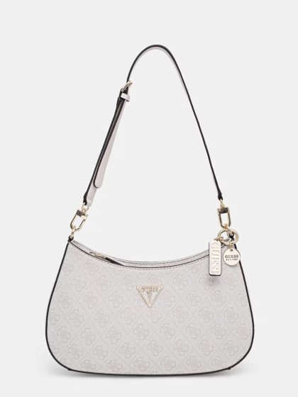 Сумка Guess Noelle Top Zip Shoulder Bag Біла1