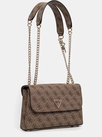 Сумка Guess Eco Erica Коричнева2