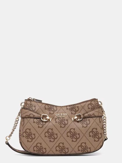 Сумка Guess Lorelei Top Zip Коричнева1