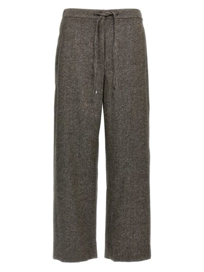 Штани Max Mara Mina Коричневі1