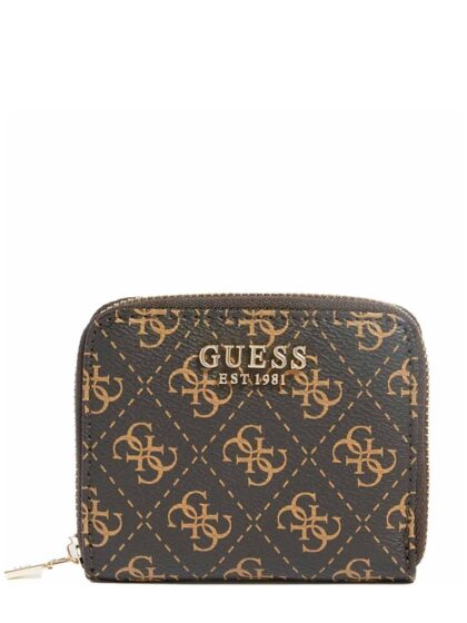Гаманець Guess Laurel SLG Коричневий Лого1